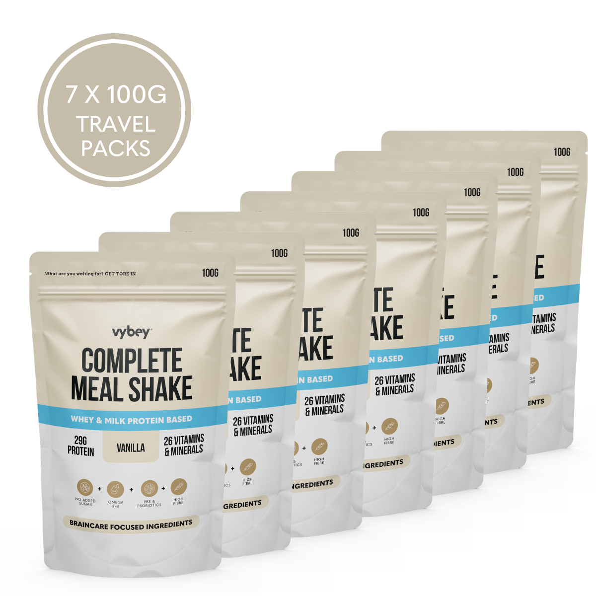 Complete Meal Replacement Powder - Travel Packs - 700g