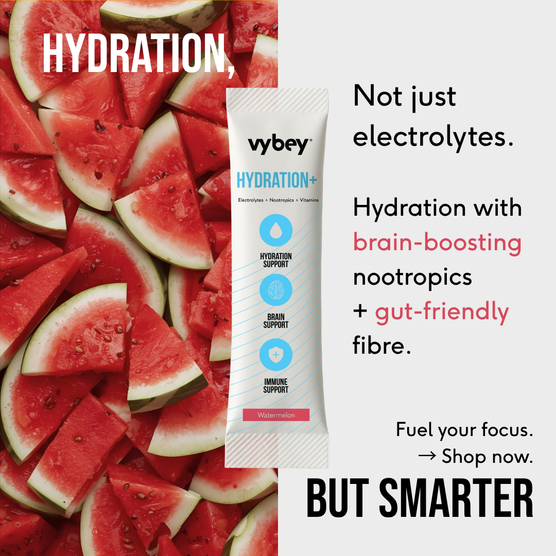 vybey Smart Hydration+ | Electrolytes + Nootropics + Prebiotics